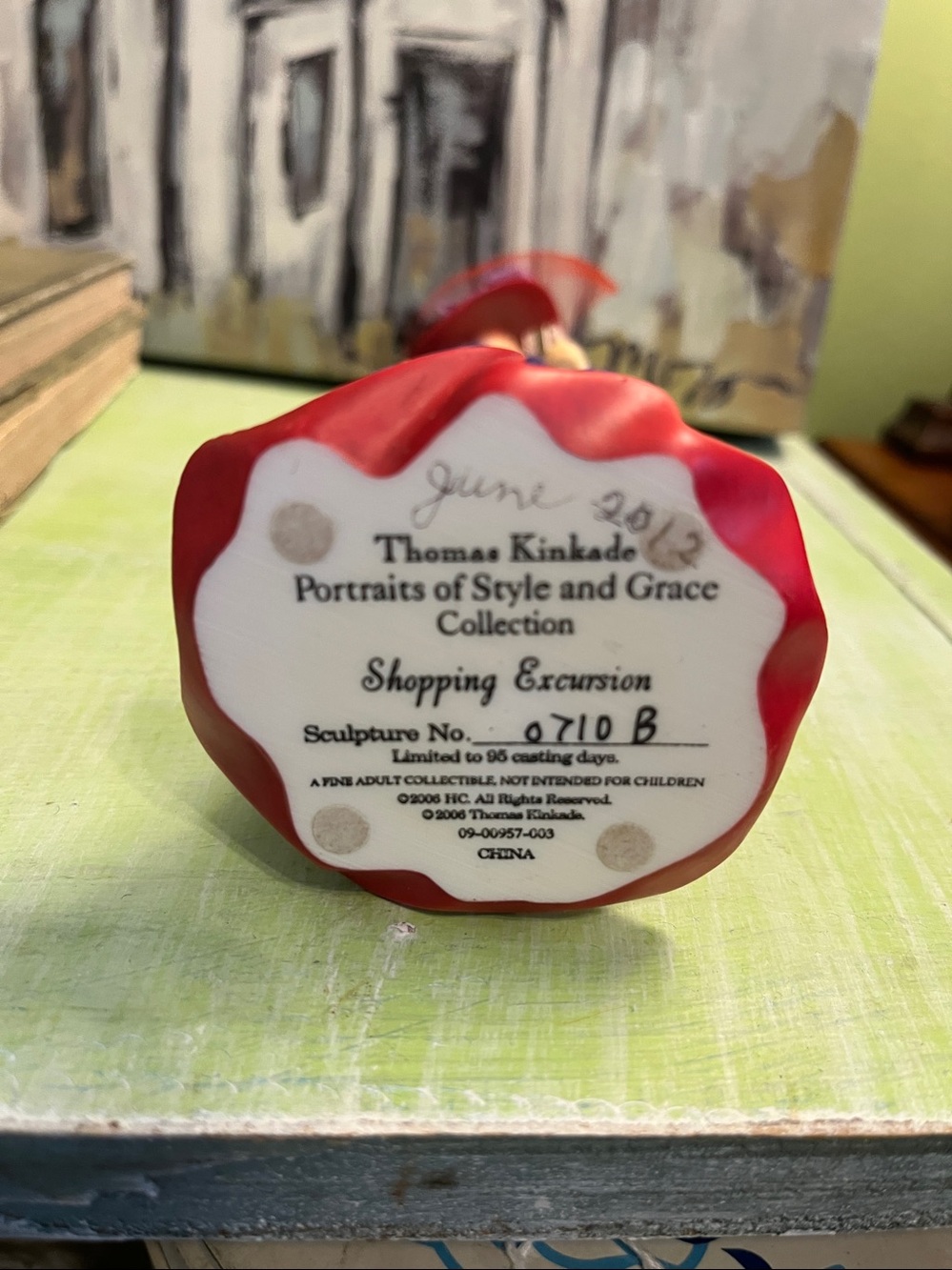 Shopping Excursion from the 2006 Thomas Kinkade "Portraits of Style & Grace" - Picture 6 of 6